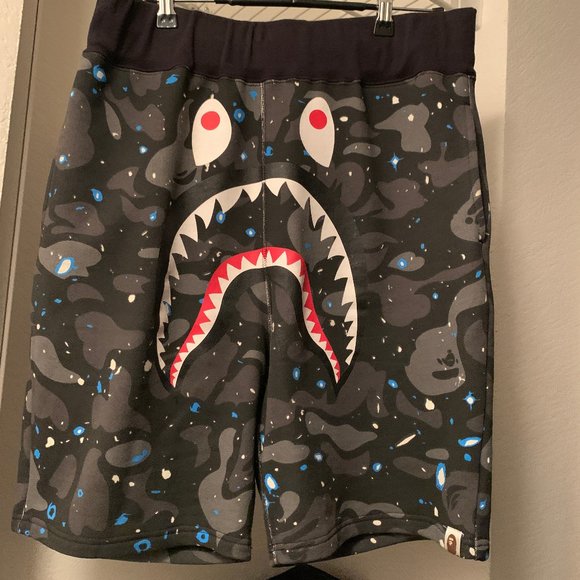 galaxy bape shorts